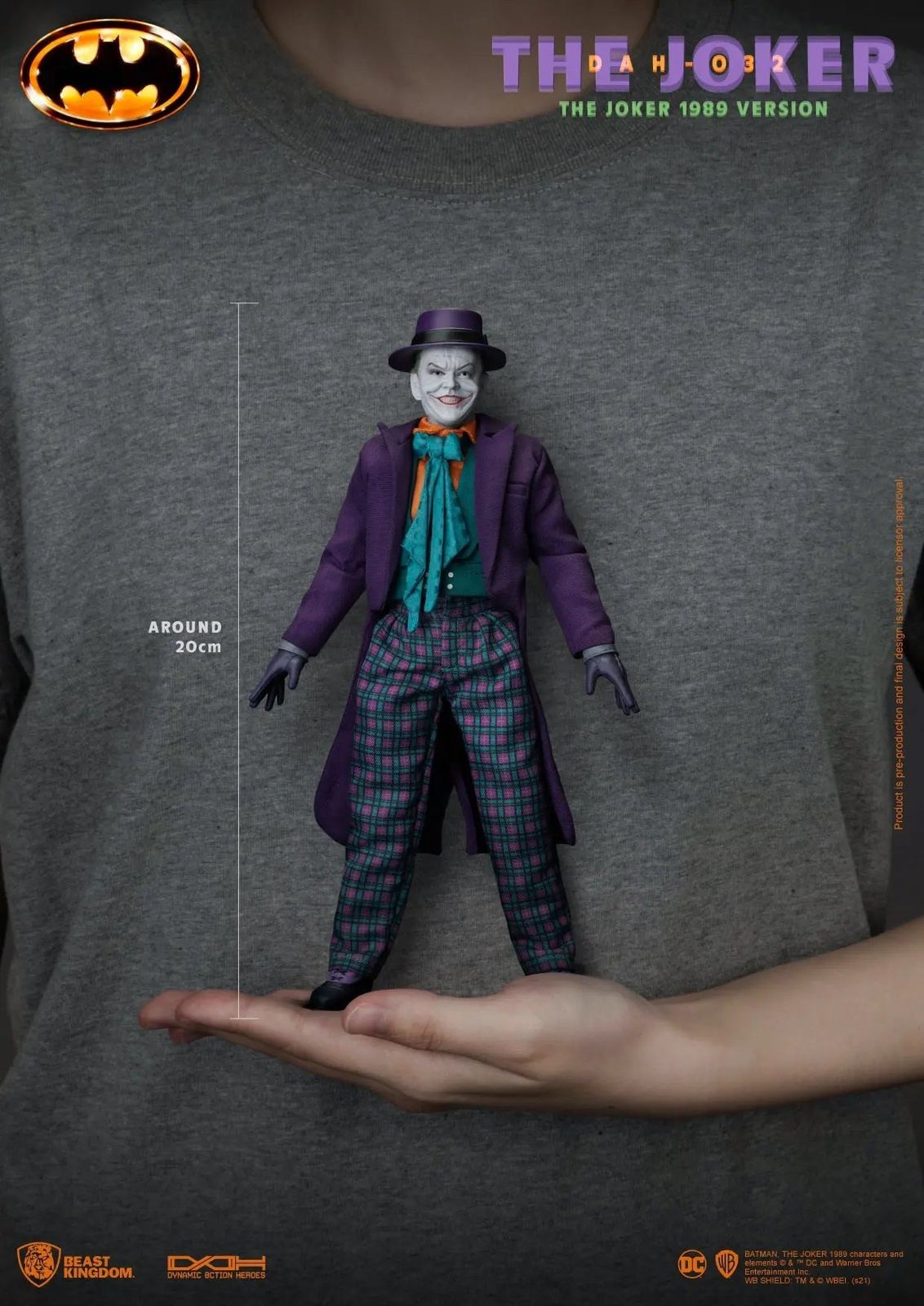 Beast Kingdom Dynamic Action Heroes Batman 1989 the Joker – – HobbiXchange Christchurch NZ