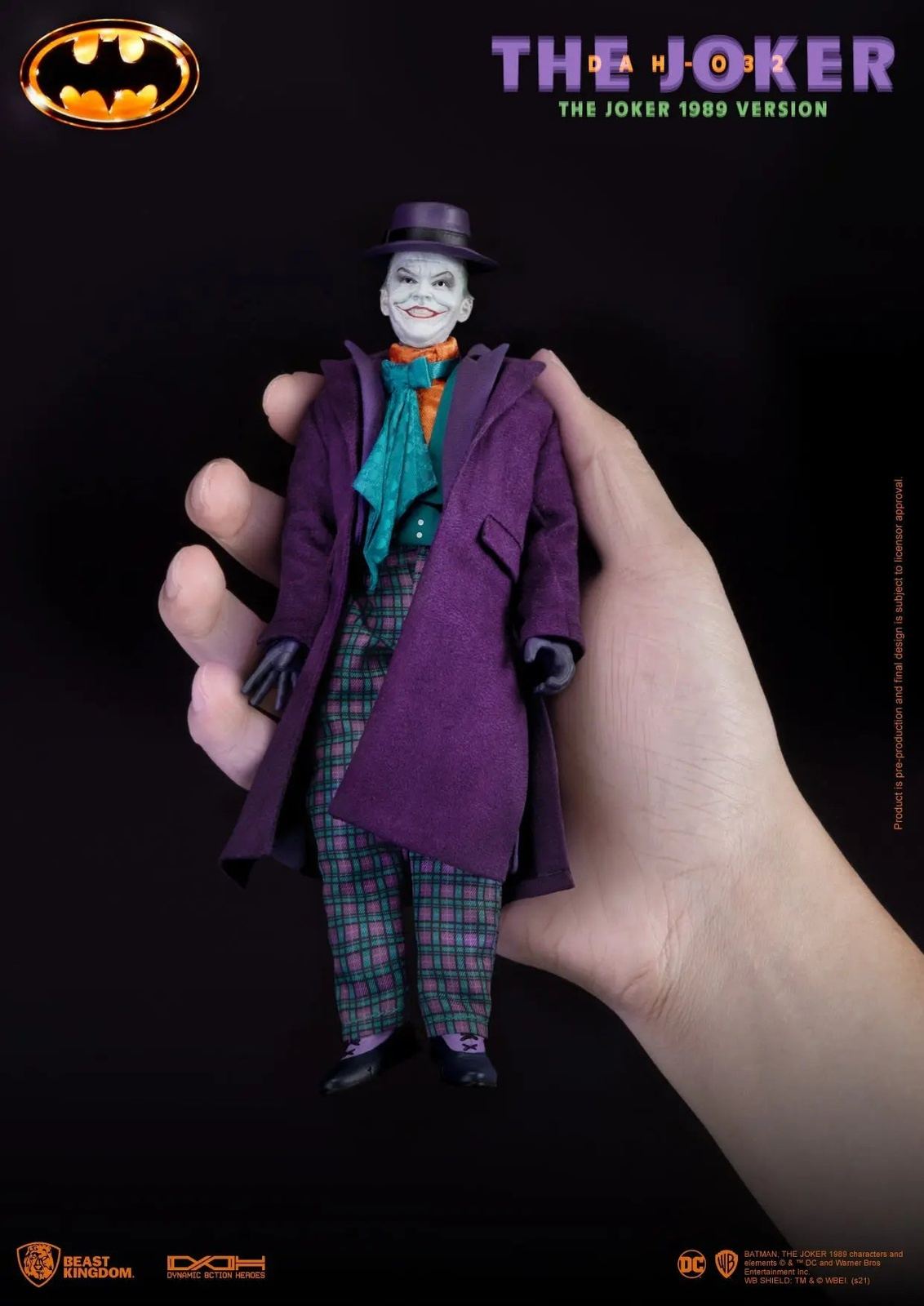 Beast Kingdom Dynamic Action Heroes Batman 1989 the Joker – – HobbiXchange Christchurch NZ