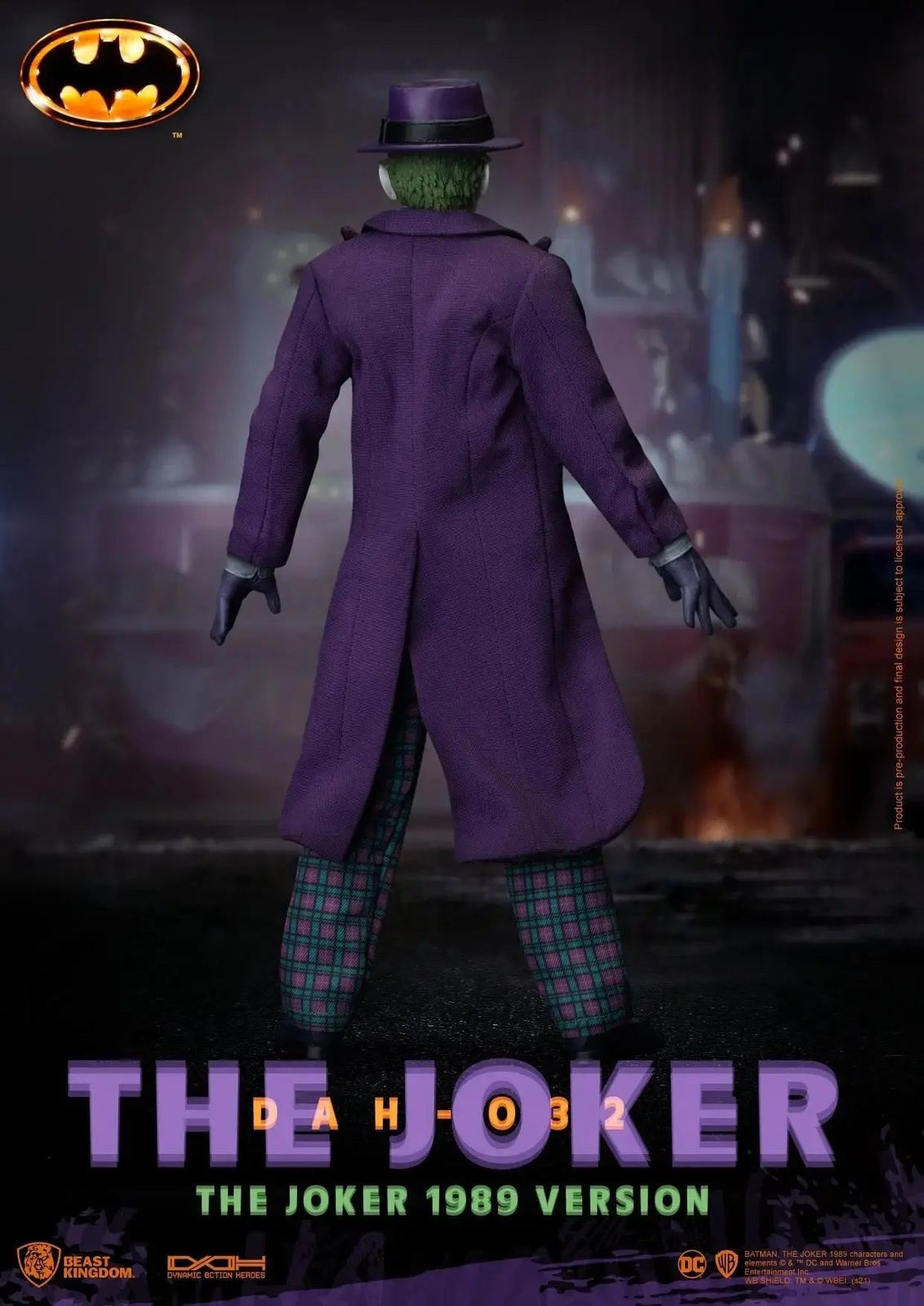 Beast Kingdom Dynamic Action Heroes Batman 1989 the Joker – – HobbiXchange Christchurch NZ