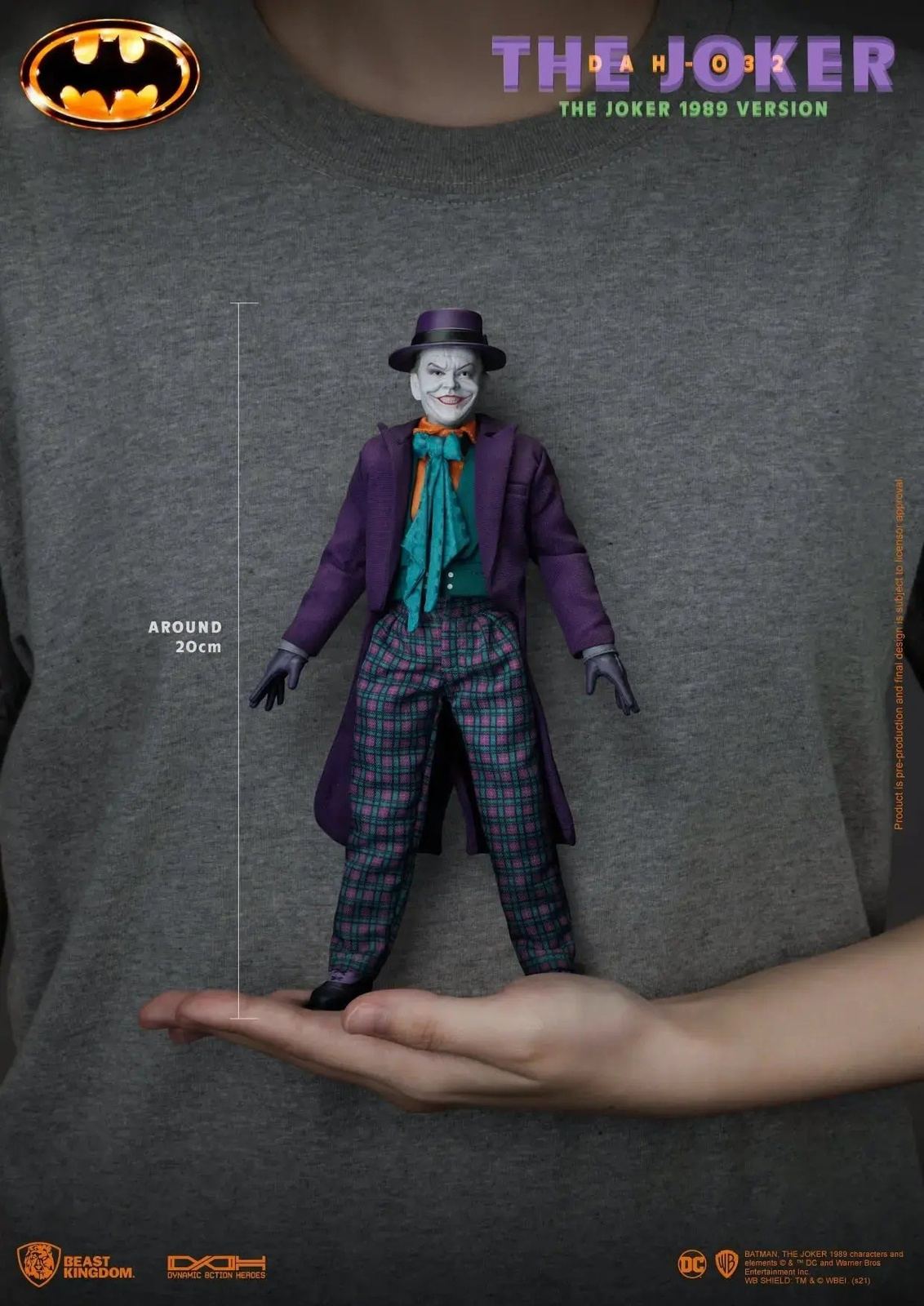 Beast Kingdom Dynamic Action Heroes Batman 1989 the Joker – – HobbiXchange Christchurch NZ