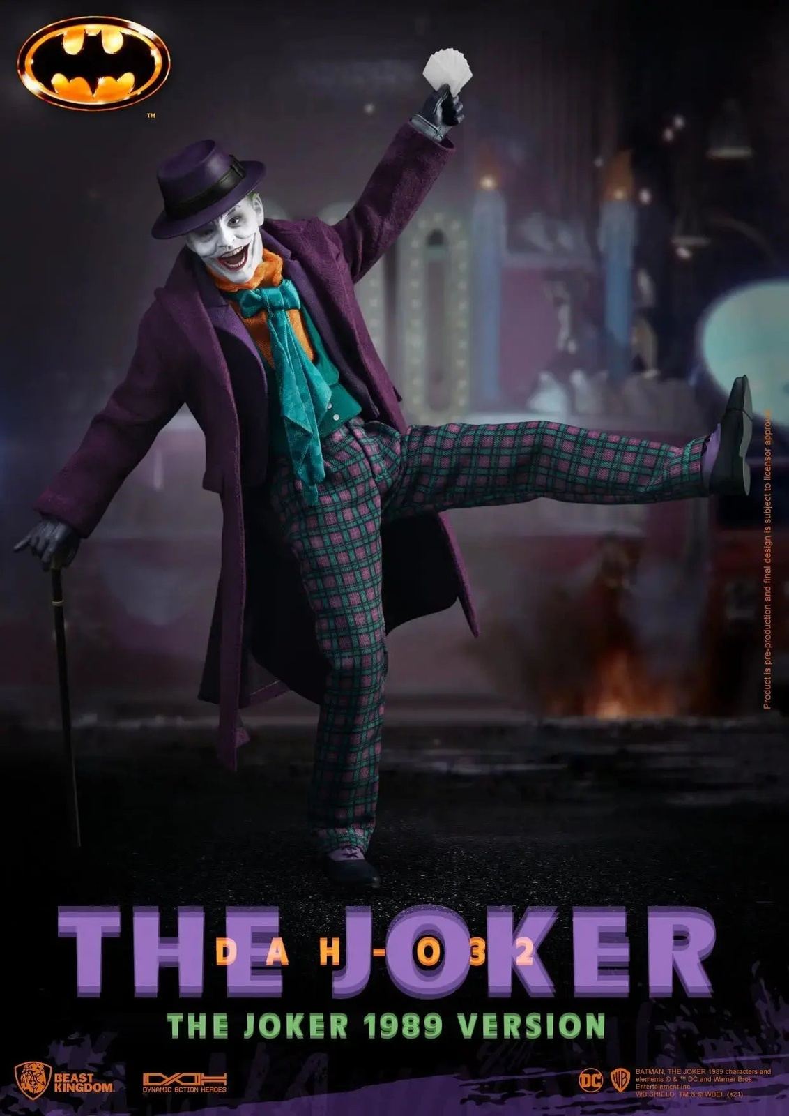 Beast Kingdom Dynamic Action Heroes Batman 1989 the Joker – – HobbiXchange Christchurch NZ