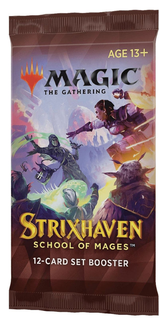 Magic The Gathering - Strixhaven: School Of Mages Set Booster Pack – Collectible Trading Cards – HobbiXchange Christchurch NZ