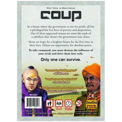 Resistance: Coup – Card Game – HobbiXchange Christchurch NZ